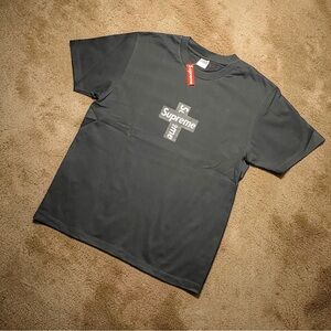 Supreme Cross Logo Tee - Black